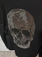 Zwart Jasje met Skull - Maat M, Maat 38/40 (M), Zwart, Ophalen of Verzenden, Zo goed als nieuw