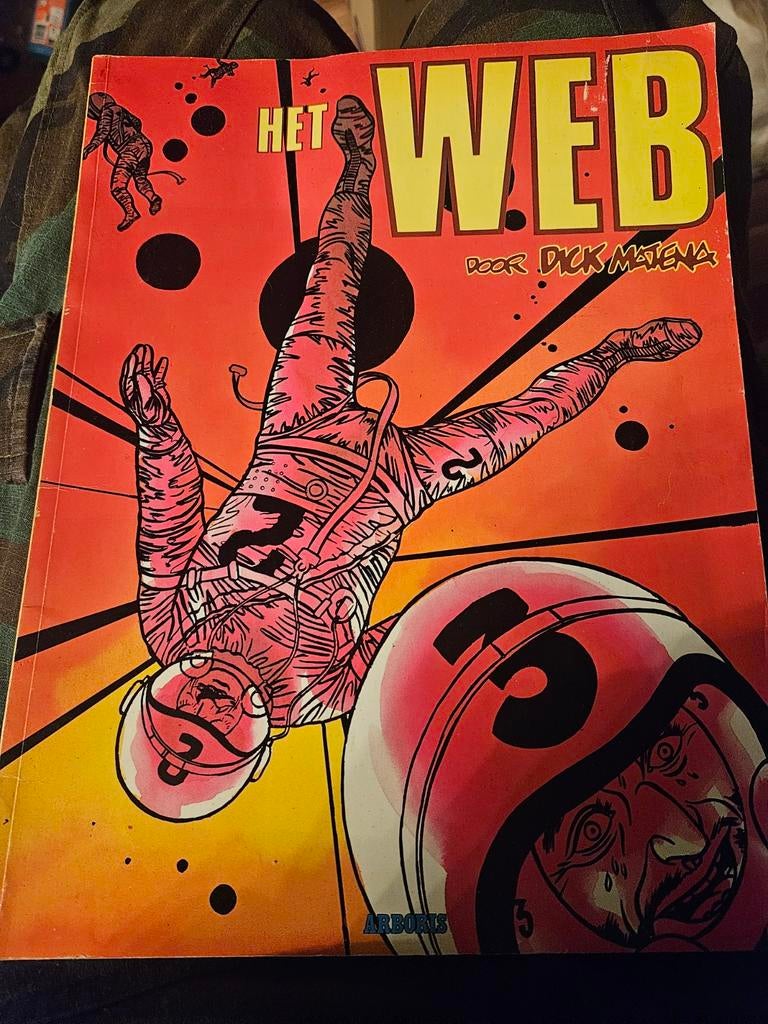 Het Web - Dick Matena Stripboek, Boeken, Eén stripboek, Ophalen of Verzenden, Gelezen
