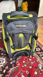 Trolley Koffer - Groen/Grijs, Overige materialen, Gebruikt, 50 tot 60 cm, Ophalen of Verzenden