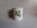 Pot 10x10,5 cm. Olijf Revol France, Huis en Inrichting, Keuken | Servies, Keramiek, Overige typen, Ophalen of Verzenden, Zo goed als nieuw