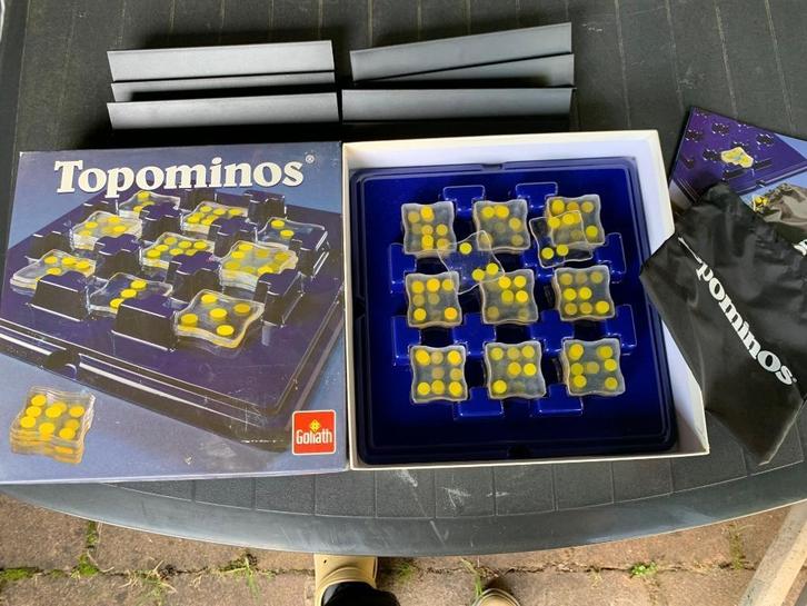 Topminos (Goliath), Hobby en Vrije tijd, Gezelschapsspellen | Overige, Gebruikt, Ophalen of Verzenden