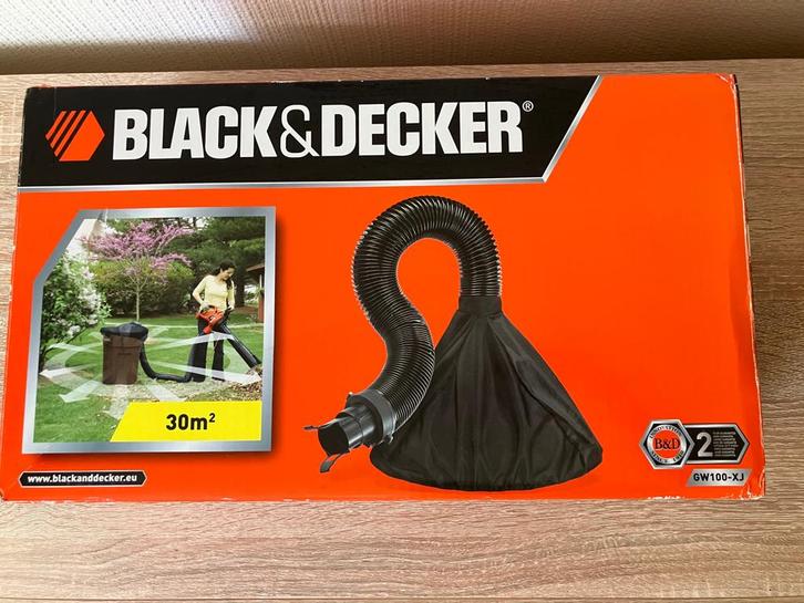 Black en Decker  GW100-XJ Opruimsysteem, Tuin en Terras, Bladblazers, Nieuw, Elektrisch, Ophalen of Verzenden