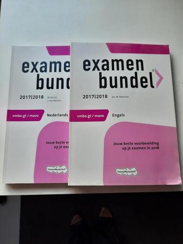 Examenbundels VMBO GT/MAVO,  € 5 per stuk. beschikbaar voor biedingen