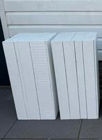 2 Witte Sokkels - 60cm Hoog, Ophalen, Gebruikt