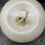 14 karaat gouden ring pinkring zegelring, Sieraden, Tassen en Uiterlijk, Ringen, Ophalen of Verzenden, Zo goed als nieuw, Goud