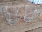 Te koop: 2 grote thee glazen, Verzamelen, Glas en Borrelglaasjes, Ophalen of Verzenden, Zo goed als nieuw, Overige typen