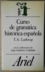 Curso de gramática histórica española T.Lathrop, Ophalen, Nieuw