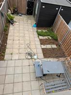 Tuintegels gratis meenemen!!, Tuin en Terras, Ophalen, Zo goed als nieuw, Beton, Terrastegels