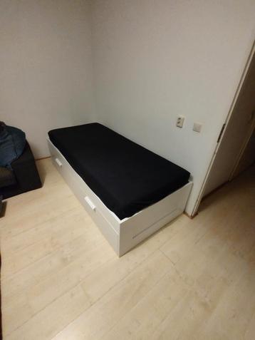 Ikea BRIMNES 90x200 bed + matress