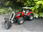 Bruder Massey Furgeson 7480 1:16, Hobby en Vrije tijd, Modelauto's | 1:32, Ophalen of Verzenden, Gebruikt, Tractor of Landbouw