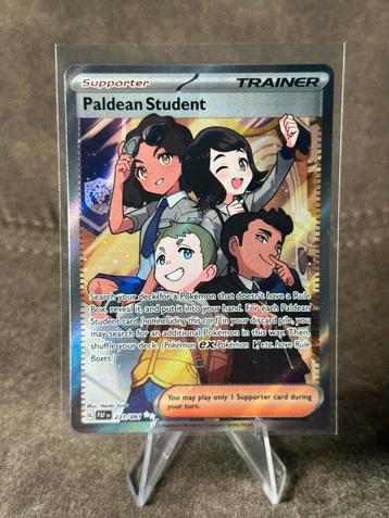 Paldean Student #231 231/091 (Pokemon Paldean Fates) beschikbaar voor biedingen