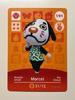 Nintendo Animal Crossing Cards - Series 2 - card 191 Marcel, Avontuur en Actie, 1 speler, Ophalen of Verzenden, Zo goed als nieuw