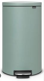 Pedaalemmer/ vuilnisbak Brabantia 40 liter, Ophalen, Zo goed als nieuw, Rvs, 50 tot 75 cm