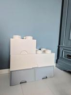 Opbergboxen lego brick, Ophalen, Zo goed als nieuw
