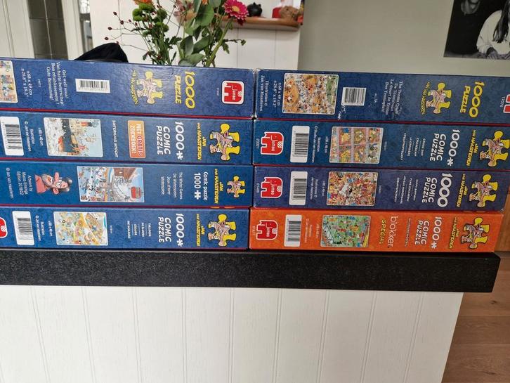 Van haasteren puzzels, Hobby en Vrije tijd, Denksport en Puzzels, Zo goed als nieuw, 500 t/m 1500 stukjes, Ophalen