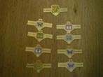 Oude sigarenbandjes (3) met vlinders, Ophalen of Verzenden, Zo goed als nieuw, Sigarenbandjes