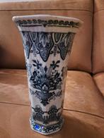 Delfts blauwe vaas - 19 cm hoog, Antiek en Kunst, Antiek | Keramiek en Aardewerk, Ophalen of Verzenden