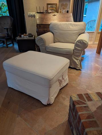 Ektorp stoel fauteuil met Nieuwe Hoes! beschikbaar voor biedingen