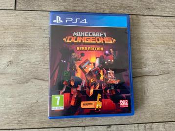 Playstation 4 - Minecraft Dungeons Hero Edition voor de PS4 beschikbaar voor biedingen