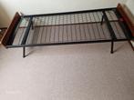 Bed 1 persoon, 80 cm breed, 190 cm lang ZGAN, Ophalen, Eenpersoons, Bruin, 190 cm of minder