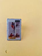 Nederlandse Postzegel Olympische Spelen - Atletiek & Roeien, Verzamelen, Speldjes, Pins en Buttons, Ophalen of Verzenden