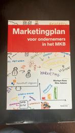 Marketingplan voor ondernemers in het MKB, Ophalen of Verzenden, Zo goed als nieuw, Economie en Marketing, Marteyn Roes, Nino Adamo