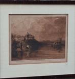 Frank Short(1857-1945), Kingston Bank, 1896. * Zie tekst, Antiek en Kunst, Ophalen