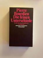 Die feinen unterschiede- Pierre Bourdieu, Non-fictie, Ophalen of Verzenden, Zo goed als nieuw