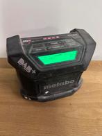 Metabo DAB radio met accu, Ophalen of Verzenden, Zo goed als nieuw