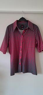 Tante Betsy bloesje korte mouw grafisch maat L, Kleding | Dames, Blouses en Tunieken, Ophalen of Verzenden, Nieuw, Blauw