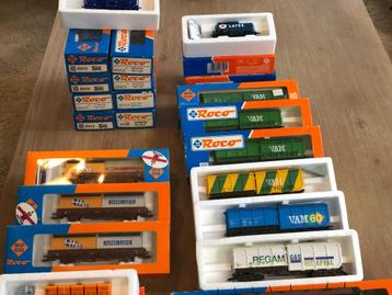 ROCO  DIVERSE  RIJTUIGEN  o.a. NS   ZELFLOSSERS  (305) beschikbaar voor biedingen