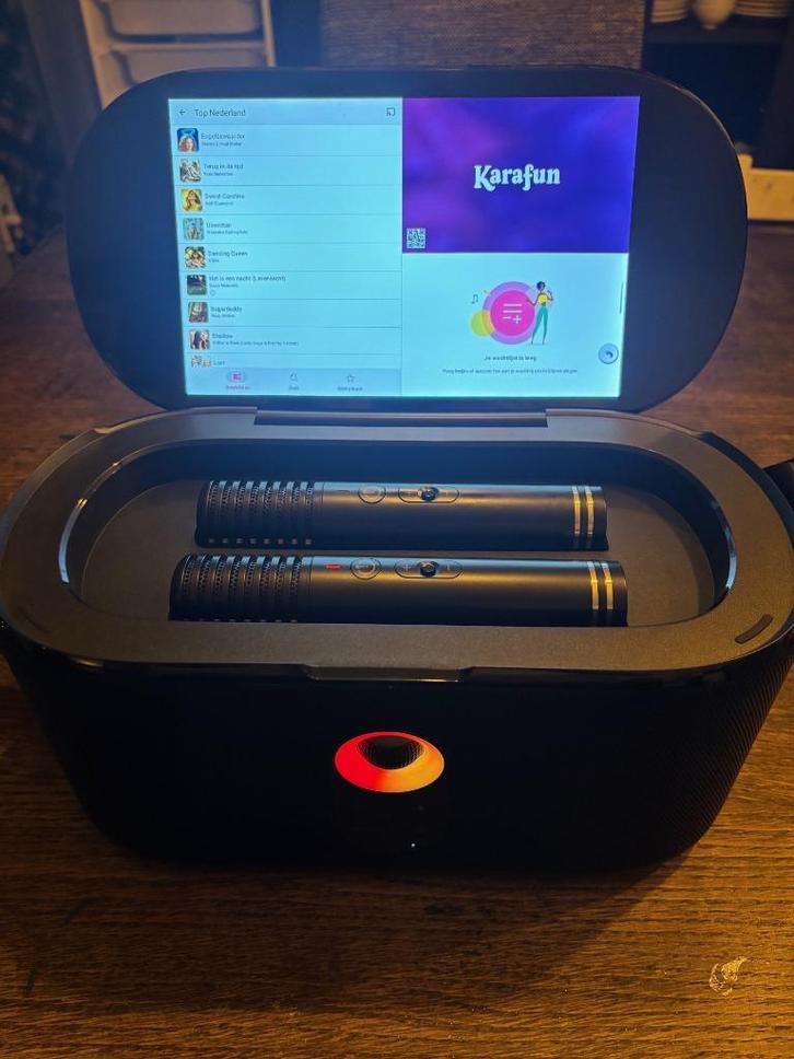 Karaoke set te huur - 2 draadloze microfoons, Hobby en Vrije tijd, Feestartikelen | Verhuur, Nieuw, Overige, Ophalen