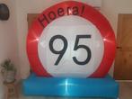 opblaasbare verkeersbord verhuur verjaardag bord huren, Ophalen, Zo goed als nieuw, Verjaardag