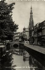 Leeuwarden, Voorstreek met de Bonifatiuskerk - bus fietser -, Ophalen of Verzenden, 1960 tot 1980, Gelopen, Friesland