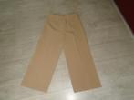 C&A Chique Rechte Broek maat 40 Stretch ZGAN, Maat 38/40 (M), Verzenden, Beige, Zo goed als nieuw
