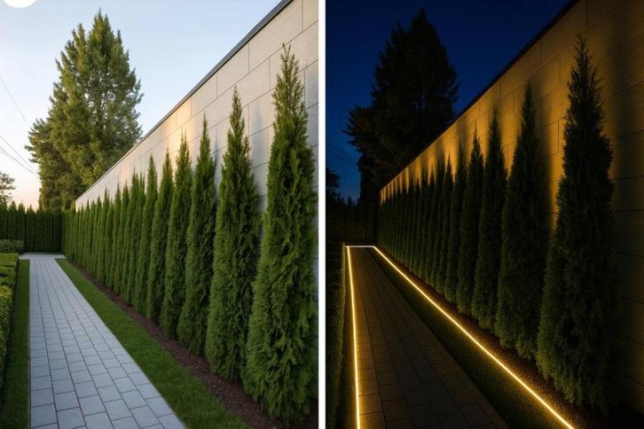buitentuinverlichting, Tuin en Terras, Buitenverlichting, Nieuw, Led-strip, Overige materialen, Minder dan 50 watt, Netvoeding