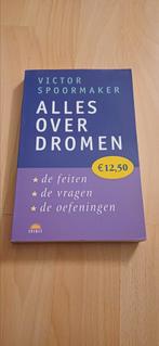 V. Spoormaker - Alles over dromen, V. Spoormaker, Ophalen of Verzenden, Ontwikkelingspsychologie, Zo goed als nieuw