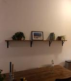 Wandplanken set (exclusief dragers), Doe-het-zelf en Verbouw, Hout en Planken, Ophalen, Gebruikt, 25 tot 50 mm, 200 tot 250 cm