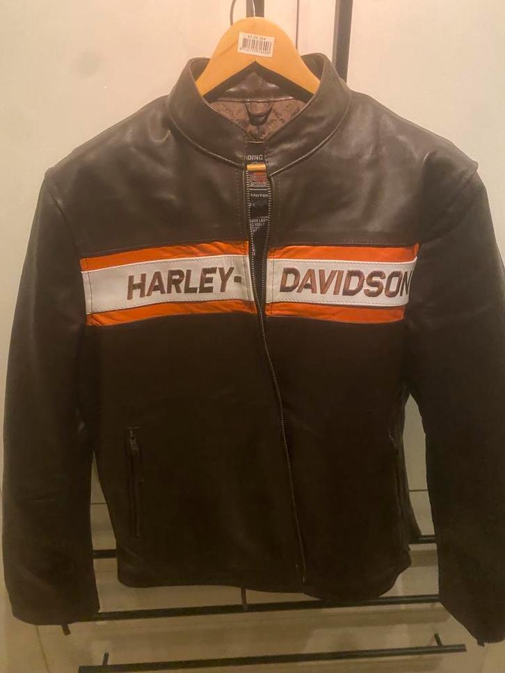 Harley Davidson Motorjack Leer - Nieuw!, Motoren, Kleding | Motorkleding, Jas | leer, Heren, Nieuw zonder kaartje, Ophalen of Verzenden