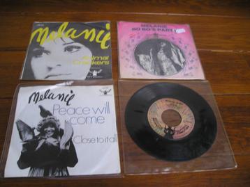 Melanie sixties singles  beschikbaar voor biedingen