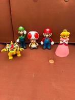 Super Mario en vrienden 5 personages 11cm, Ophalen of Verzenden, Zo goed als nieuw, Fantasy