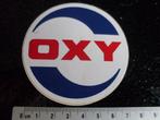 sticker oxy logo Occidental Petroleum, Verzenden, Zo goed als nieuw, Bedrijf of Vereniging