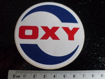 sticker oxy logo Occidental Petroleum beschikbaar voor biedingen
