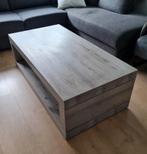 Mooie grijze salontafel, Huis en Inrichting, Tafels | Salontafels, Ophalen, Gebruikt, 100 tot 150 cm, 50 tot 100 cm