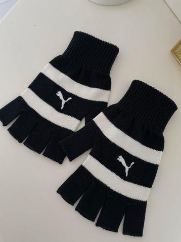 Puma handschoenen zwart/wit - open vingers beschikbaar voor biedingen