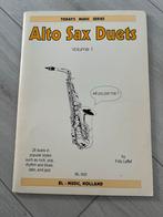 Alto Sax Duetten - Volume 1, Muziek en Instrumenten, Saxofoon, Ophalen of Verzenden, Zo goed als nieuw, Artiest of Componist