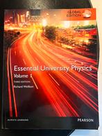 Essential University Physics, Volume 1, Boeken, Studieboeken en Cursussen, Ophalen of Verzenden, Beta, Zo goed als nieuw, WO