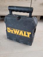 Dewalt DW088CG Groene Kruislijnlaser in Koffer, Doe-het-zelf en Verbouw, Meetapparatuur, Ophalen of Verzenden, Gebruikt, Licht