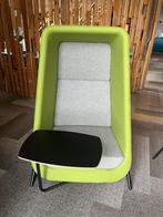 4-poots akoestisch zitmeubel met vaste schrijftafel, Huis en Inrichting, Ophalen, Zo goed als nieuw, Eén, Stof