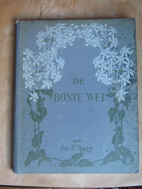 Verkade album De Bonte Wei, Jac.P. Thijsse 1911, Boeken, Prentenboeken en Plaatjesalbums, Gelezen, Plaatjesalbum, Verzenden